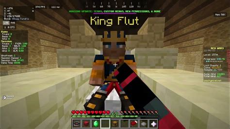 Dominating Hypixel with the King Flut Amulet